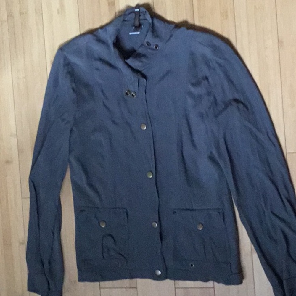 Lightweight XCVI snap jacket